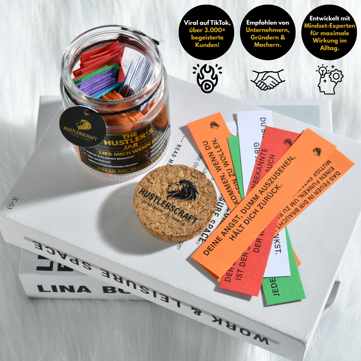 The Hustler's Jar™ - Dein Mentor im Glas